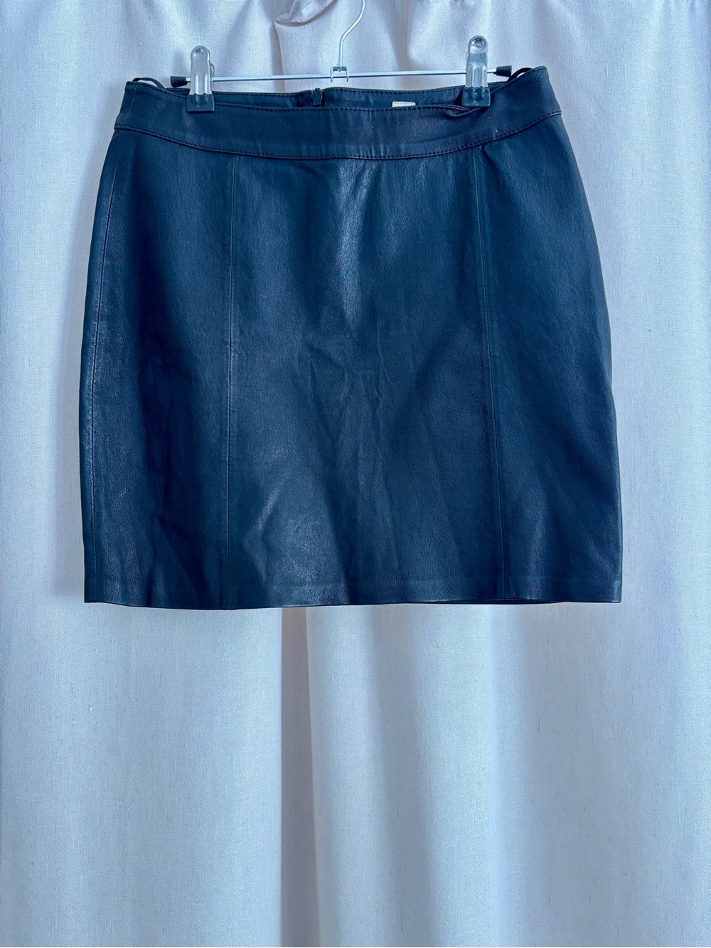 Boss Orange Genuine Leather Mini Skirt | Size 4